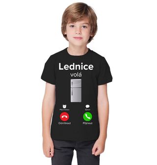 Obrázek 1 produktu Dětské tričko Lednice volá Phone Call