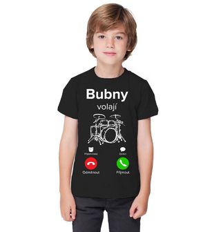 Obrázek 1 produktu Dětské tričko Bicí volají Phone Call