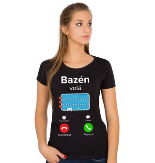 Obrázek 1 produktu Dámské tričko Bazén volá Phone Call