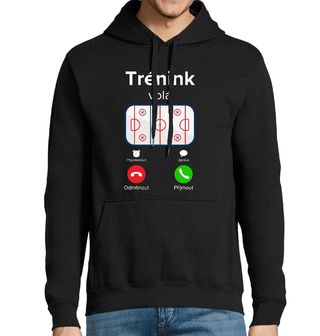 Obrázek 1 produktu Pánská mikina Hokejový Trénink volá Phone Call