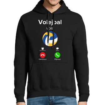 Obrázek 1 produktu Pánská mikina Volejbal volá Phone Call