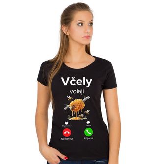 Obrázek 1 produktu Dámské tričko Pilné Včely volají Phone Call