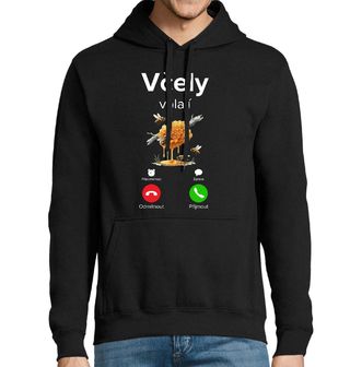 Obrázek 1 produktu Pánská mikina Pilné Včely volají Phone Call