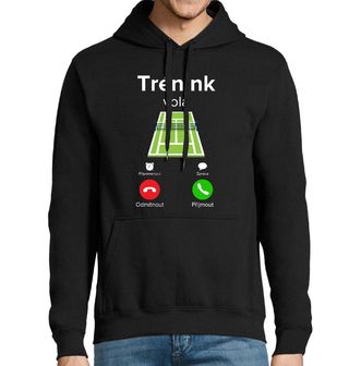 Obrázek 1 produktu Pánská mikina Trénink na Tenisovém Kurtu volá Phone Call