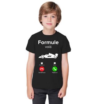 Obrázek 1 produktu Dětské tričko Formule volá Phone Call