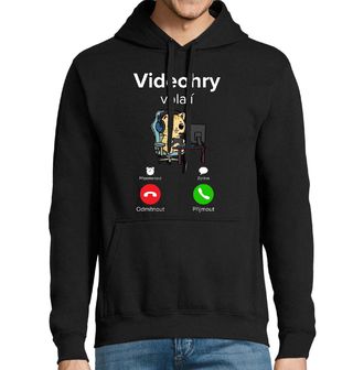 Obrázek 1 produktu Pánská mikina Videohry volají Phone Call