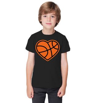 Obrázek 1 produktu Dětské tričko Mé Srdce Bije pro Basketbal