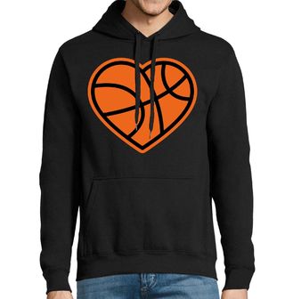 Obrázek 1 produktu Pánská mikina Mé Srdce Bije pro Basketbal