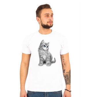 Obrázek 1 produktu Pánské tričko Modrooká kočka