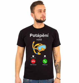 Obrázek 1 produktu Pánské tričko Potápění volá Phone Call