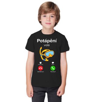 Obrázek 1 produktu Dětské tričko Potápění volá Phone Call