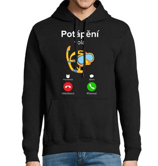 Obrázek 1 produktu Pánská mikina Potápění volá Phone Call