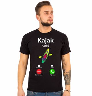 Obrázek 1 produktu Pánské tričko Kajak volá Phone Call