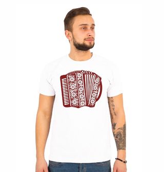 Obrázek 1 produktu Pánské tričko Lidový Akordeon Folk