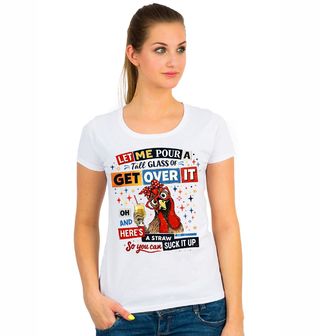 Obrázek 1 produktu Dámské tričko Slepice Přenes se přes To