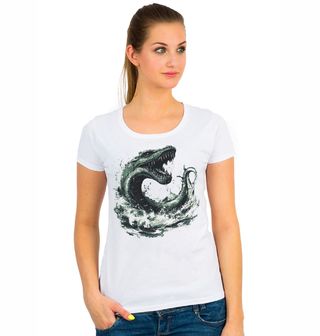 Obrázek 1 produktu Dámské tričko Jörmungandr Midgardský had