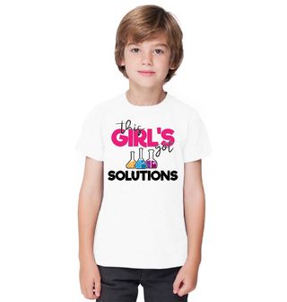 Obrázek 1 produktu Dětské tričko Tato Holka má Řešení This Girl's Got Solutions