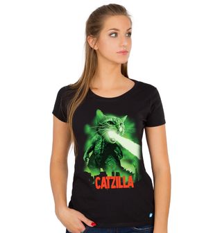 Obrázek 1 produktu Dámské tričko Catzilla Útočí