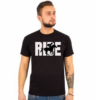Obrázek 1 produktu Pánské tričko Ride Jízda na Koni