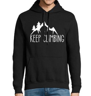 Obrázek 1 produktu Pánská mikina Nepřestávej Lézt Keep Climbing