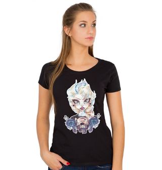 Obrázek 1 produktu Dámské tričko Potetovaná ledová princenza v mrazu (Velikost: XXL)
