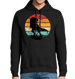 Obrázek 1 produktu Pánská mikina Silueta Tyranosaura Rexe Retro
