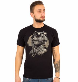 Obrázek 1 produktu Pánské tričko Tyranosaurus s Cool Brýlemi