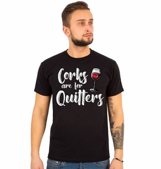 Obrázek 1 produktu Pánské tričko Zátky Jsou pro Slabochy