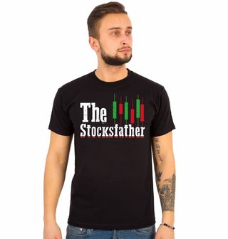 Obrázek 1 produktu Pánské tričko The Stockfather Král Burzy