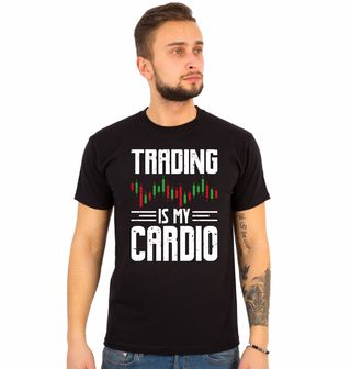 Obrázek 1 produktu Pánské tričko Trading je Moje Kardio