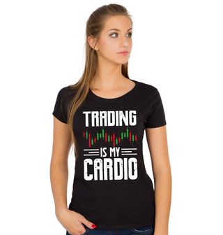Obrázek 1 produktu Dámské tričko Trading je Moje Kardio