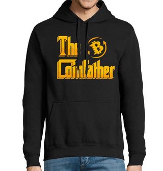 Obrázek 1 produktu Pánská mikina Bitcoinový Kmotr The Coinfather