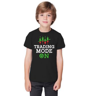 Obrázek 1 produktu Dětské tričko Trading Režim Zapnut