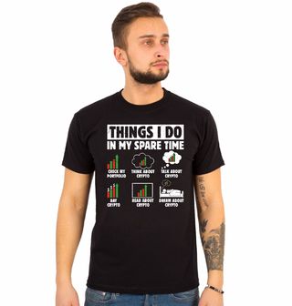 Obrázek 1 produktu Pánské tričko Crypto Volný Čas