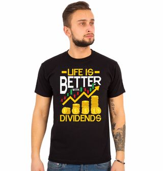 Obrázek 1 produktu Pánské tričko Dividendový Investor