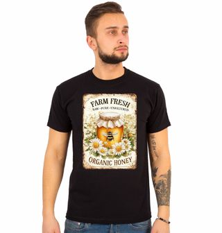 Obrázek 1 produktu Pánské tričko Farmářský Med Vintage