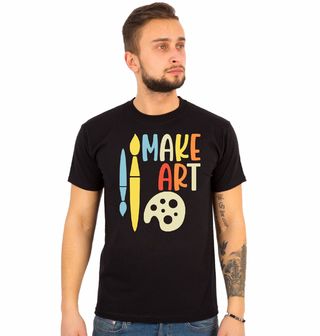 Obrázek 1 produktu Pánské tričko Make Art Tvoř Umění