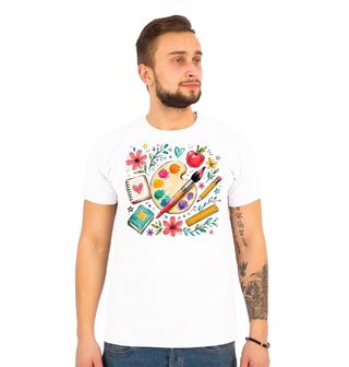 Obrázek 1 produktu Pánské tričko Paleta se Štětcem Svět Kreativity