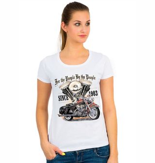 Obrázek 1 produktu Dámské tričko Od Motorkářů pro Motorkáře Od Roku 1903