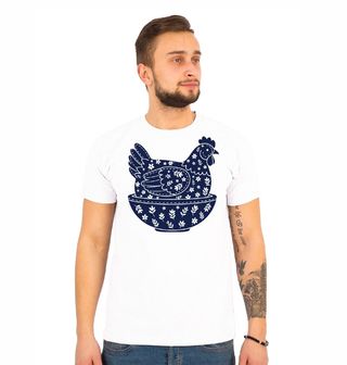 Obrázek 1 produktu Pánské tričko Lidová Slepice Folk