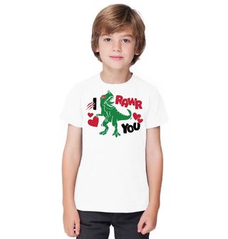 Obrázek 1 produktu Dětské tričko I Rawr You Mám tě rád