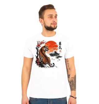 Obrázek 1 produktu Pánské tričko Tygr u Hory Fudži