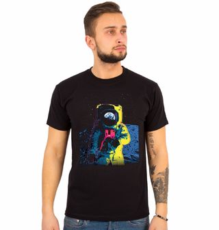 Obrázek 1 produktu Pánské tričko Barevný Astronaut