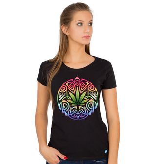 Obrázek 1 produktu Dámské tričko Keltský Marihuanový List