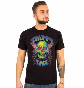 Obrázek 1 produktu Pánské tričko Psychadelická lebka Trippy Times 
