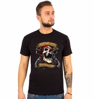 Obrázek 1 produktu Pánské tričko Život Piráta Lebka