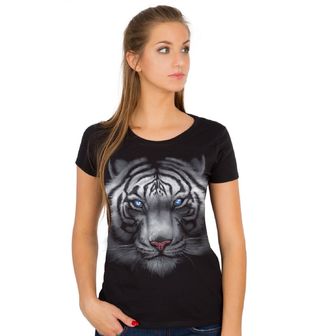 Obrázek 1 produktu Dámské tričko Bájný Tygr Bílý