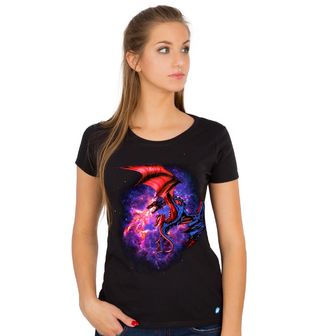 Obrázek 1 produktu Dámské tričko Vesmírný Drak