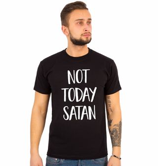 Obrázek 1 produktu Pánské tričko Dnes Ne Satane Not Today Satan