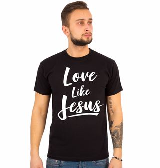 Obrázek 1 produktu Pánské tričko Miluj jako Ježíš Love Like Jesus